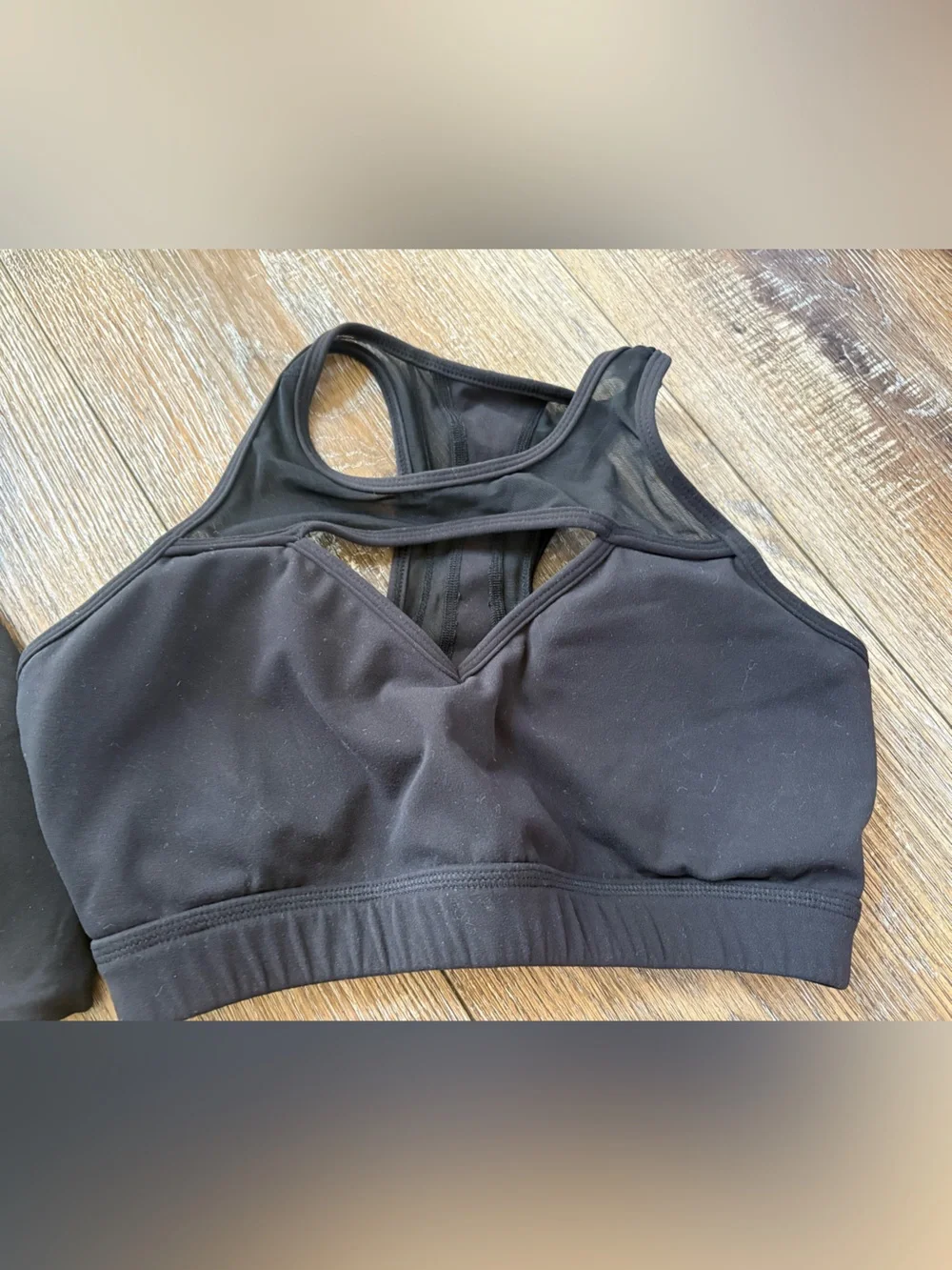 BuffBunny Black Sports Bralettes bundle size small